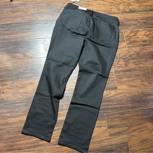 NYDJ Black Sheri Slim Stretch Fit Denim Jeans - Picture 3 of 5